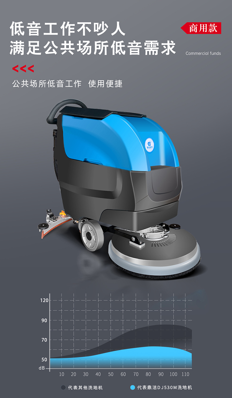 鼎潔盛世手推式洗地機 DJ530M30