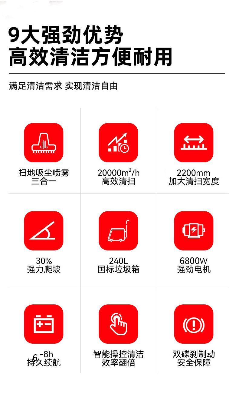 鼎潔盛世駕駛式掃地車工廠園區景區公園道路清掃車DJ2200GTH4L55